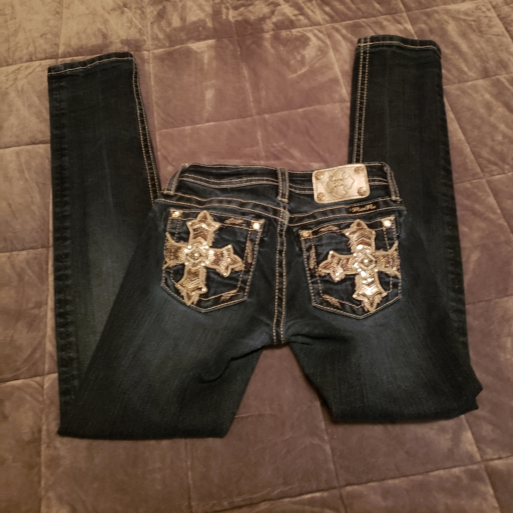 Girls Miss Me skinny jeans size 14